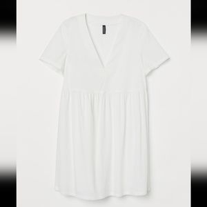 H&M small white cotton summer dress